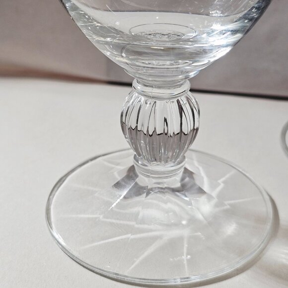 5 Mikasa Royal Manor Iced Tea Glasses 7.25" clear minimalist elegant Austria - Picture 5 of 9